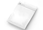 140x325x95mm 8 Side Sealing White Zipper Pouch 1kg Coffee Without Valve