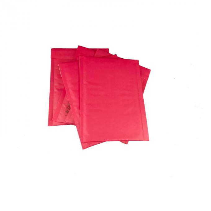 Χρωματισμένη καυτή ρόδινη μικρή γεμισμένη αυτοκόλλητη χρωματισμένη φυσαλίδα Mailers 1 φακέλων