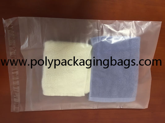 διασπάσιμες αυτοκόλλητες πλαστικές τσάντες 0.04mm για τη συσκευασία ενδυμάτων
