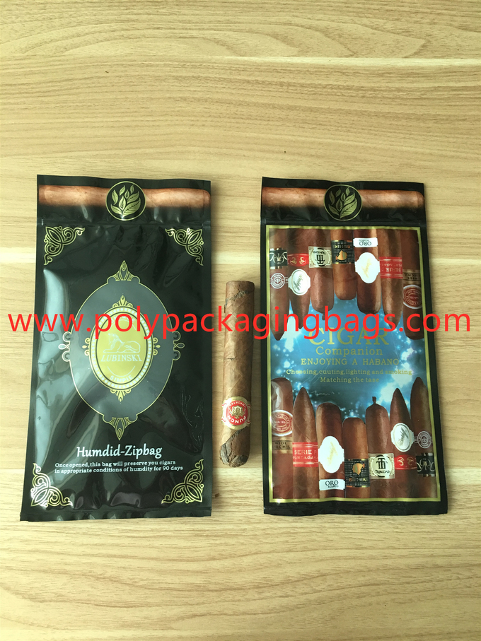 Προσαρμοσμένη συσκευάζοντας τσάντα Vape Humidor τσιγάρων καπνών με τον υγραντή φερμουάρ