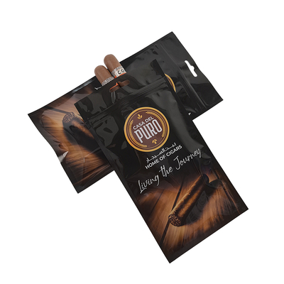 Τυπωμένο πλαστικό τσιγάρο Zip Lock Packaging Bag με Zipper Τσιγάρο Τσιγάρο Mylar Bag