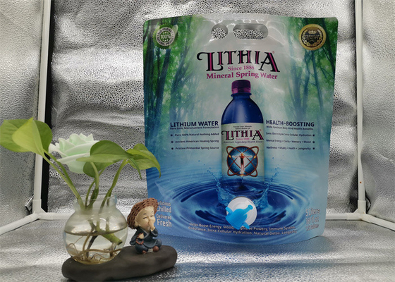 Αποστηρωμένη στάση 1L 1.5L 3L 5L επάνω στη σακούλα με το διπλό κρασί ΤΩΝ ΕΤΕΡΌΦΘΑΛΜΩΝ ΓΆΔΩΝ πτυχών βρυσών Vitop με το βύσμα