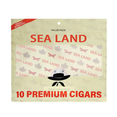 Αδιάβροχη σακούλα πούρων καπνού φυσικού φύλλου, σακούλα συσκευασίας πούρων από φιλμ πολυεστέρα