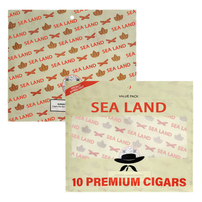 Αδιάβροχη σακούλα πούρων καπνού φυσικού φύλλου, σακούλα συσκευασίας πούρων από φιλμ πολυεστέρα