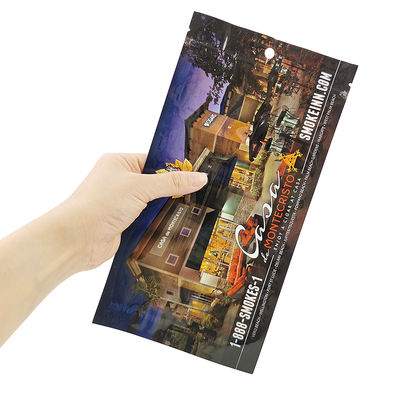 Τσιγάρα Υγραμένα Σακούλα Διαφανές Φύλλο Ziplock Σακούλα Υγρασίας Καπνού Τσιγάρου Θερμοκολλημένη Πλαστική Σακούλα Συσκευασίας Υγραντήρα Τσιγάρων