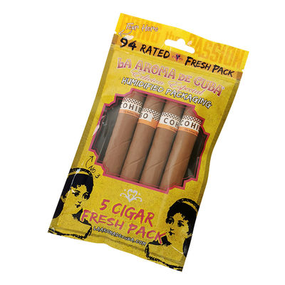 Τυπωμένα τσιπάκια για τσιγάρα με σφραγίδα τσάντες συσκευασίας τσιγάρα υγραμμένα πλαστικά σάκκα με υγρασία