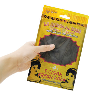 Τυπωμένα τσιπάκια για τσιγάρα με σφραγίδα τσάντες συσκευασίας τσιγάρα υγραμμένα πλαστικά σάκκα με υγρασία