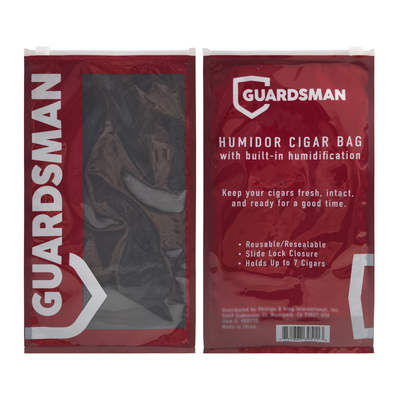 Customization Logo Humidity Tobacco Cigar Bags Ziplock Cigar Humidor Packaging Bag Travel Humidity Humidifier Bag
