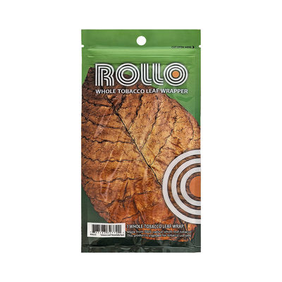 Προσαρμοσμένη Εκτύπωση Πλαστικά Αξεσουάρ Καπνίσματος Χειρός Τσιγάρου με Φερμουάρ Σακούλες Συσκευασίας Πούρων Ενυδάτωσης