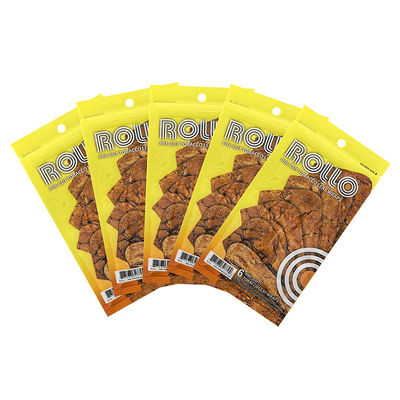 Resealable πλαστική σακούλα υγραντών πούρων με την τρύπα λαβών παραθύρων