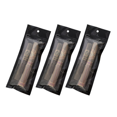 Προσαρμοσμένες σακούλες πούρων Mylar Ziplock, επανασφραγιζόμενες, πλαστικές, αξεσουάρ καπνίσματος χειρός, σακούλες συσκευασίας για ενυδάτωση τροφίμων