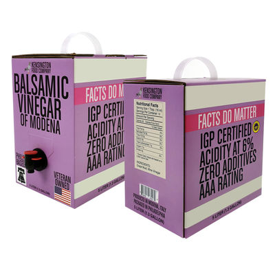 Προσαρμοσμένη Διαφανής Συσκευασία Bib Bag Αλουμινίου 5L για Χυμούς, Θήκη Ποτών, Συσκευασία Κρασιού σε Κουτί