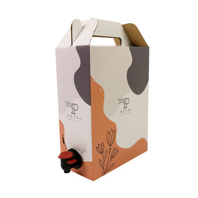 1L / 2L / 3L Custom Coffee Box Απορριπτέα σακούλα καφέ σε κουτί με διανεμητή βαλβίδας