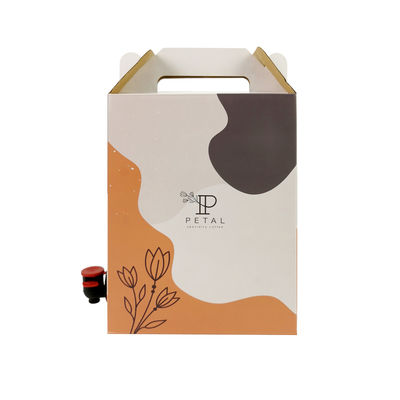 1L / 2L / 3L Custom Coffee Box Απορριπτέα σακούλα καφέ σε κουτί με διανεμητή βαλβίδας
