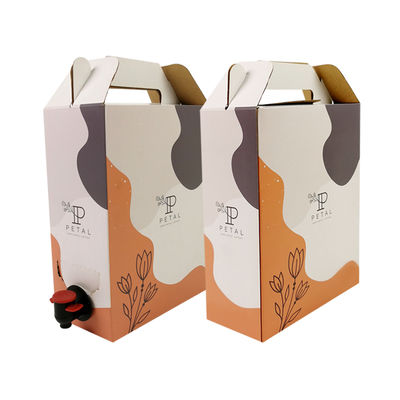 1L / 2L / 3L Custom Coffee Box Απορριπτέα σακούλα καφέ σε κουτί με διανεμητή βαλβίδας