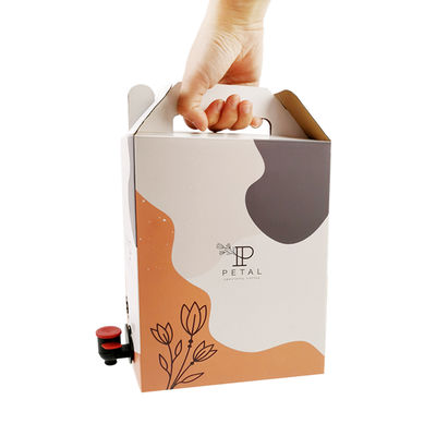 1L / 2L / 3L Custom Coffee Box Απορριπτέα σακούλα καφέ σε κουτί με διανεμητή βαλβίδας