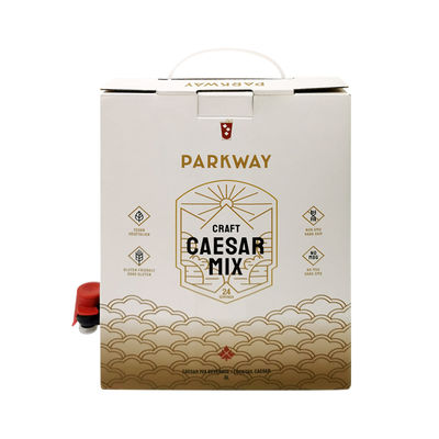 Προσαρμοσμένη 1L 1.5L 2L 3L 5L 96OZ BIB BAG Μίας χρήσης σε κουτί από χαρτί για τσάι, χυμό, καφέ, πακέτο με διανομέα