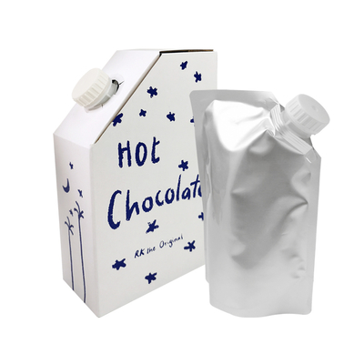 1L 3L 5L Χάρτινο κουτί καφέ Kraft BIB (Bag in Box) σε κουτί καφέ Μίας χρήσης σακούλα καφέ σε κουτί με βαλβίδα διανομής υγρού