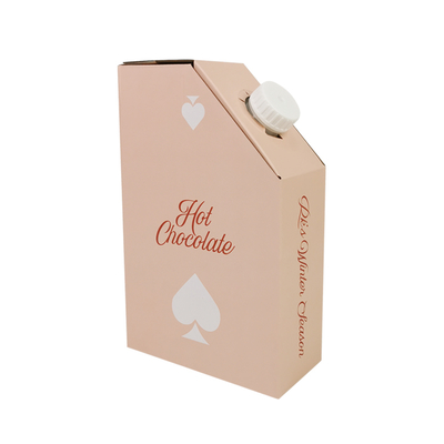 Προσαρμοσμένη 1L 1.5L 2L 3L 5L 96OZ BIB BAG Μίας χρήσης σε κουτί από χαρτί για τσάι, χυμό, καφέ, πακέτο με διανομέα