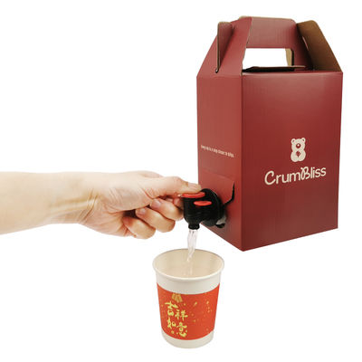 1L-10L Ασηπτικός Γεμιστής Ποτών Bib Capper Bag in the Box Θερμοσυγκόλληση Αλουμινίου Θήκη Κρασιού & Χυμού με Βρύση Vitop για Μεταλλικό Νερό