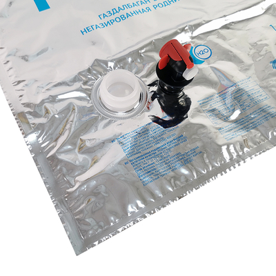 Προσαρμοσμένο Ασηπτικό 3L 5L 10L 15L 20L Καφέ Κρασί Σιρόπι Χυμός Νερό Υγρό BIB Σακούλα Πλαστική Σακούλα σε Κουτί Διανομέας Με Βαλβίδα Vitop