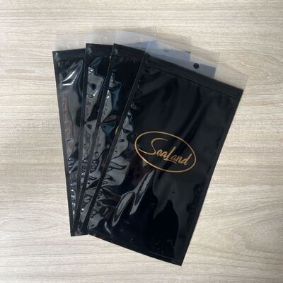 Ziplock Design Custom Cigar Bags Custom Τυπωμένες ανθεκτικές συσκευαζόμενες σακούλες ιδανικές για λιανικές πωλήσεις και λύσεις αποθήκευσης