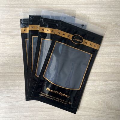Ziplock Design Custom Cigar Bags Custom Τυπωμένες ανθεκτικές συσκευαζόμενες σακούλες ιδανικές για λιανικές πωλήσεις και λύσεις αποθήκευσης
