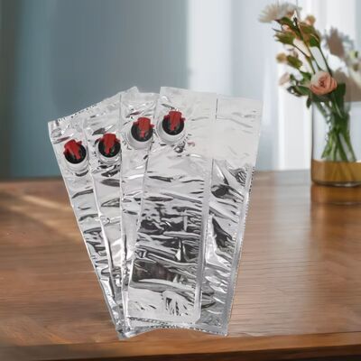 Τεχνητή σακούλα επιφάνειας σε κουτί πλαστικό δοχείο με βρύση κατάλληλο για εφαρμογές υγρής συσκευασίας τροφίμων