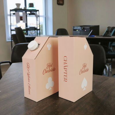 Πιστοποιημένο κατά ISO SGS Bag In Box με προσαρμοσμένη εκτύπωση, τετράγωνη/ορθογώνια συσκευασία που προσφέρει ασφαλείς λύσεις αποθήκευσης υγρών