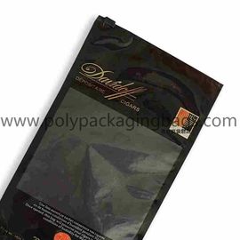 Humidification Resealable τσάντες υγρασίας πούρων κλειδαριών φερμουάρ τσαντών Humidor πούρων φερμουάρ συστημάτων