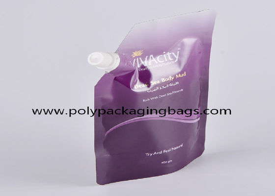 10 Χρώματα Gravure Printing Self Supporting Liquid Spot Bags Stand Up Bag with Spout for Detergent