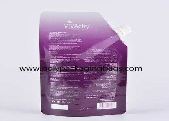 10 Χρώματα Gravure Printing Self Supporting Liquid Spot Bags Stand Up Bag with Spout for Detergent