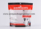Gravure Printing Stand Up Resealable Pouch Packaging For Pet Feed