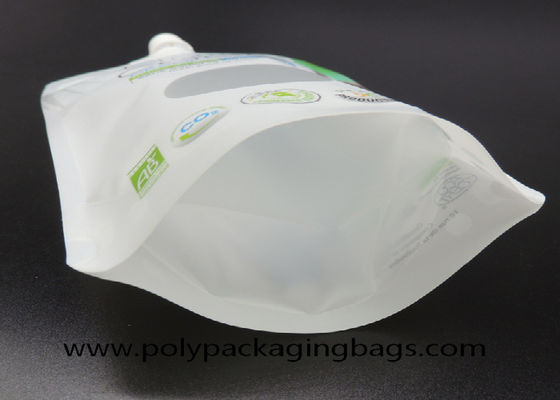 16oz 500ml Συσκευασία γάλακτος καρύδας Σακούλα με ακροφύσιο αυτοαναρρόφησης Stand Up Bag με στόμιο