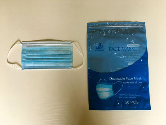Υγρασία - Ziplock Reselable τσαντών μασκών απόδειξης CMYK OPP PET τοποθετημένη σε στρώματα PE συσκευάζοντας τσάντα για τη μάσκα