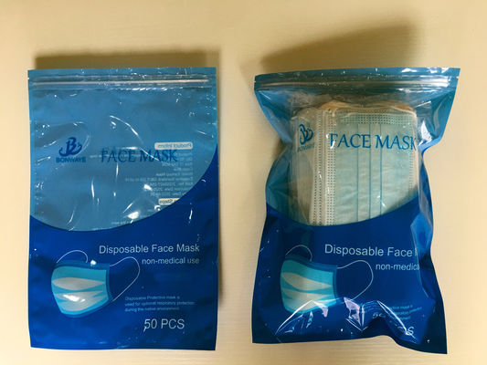 Υγρασία - Ziplock Reselable τσαντών μασκών απόδειξης CMYK OPP PET τοποθετημένη σε στρώματα PE συσκευάζοντας τσάντα για τη μάσκα