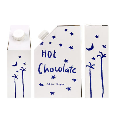 1L 3L 5L Χάρτινο κουτί καφέ Kraft BIB (Bag in Box) σε κουτί καφέ Μίας χρήσης σακούλα καφέ σε κουτί με βαλβίδα διανομής υγρού