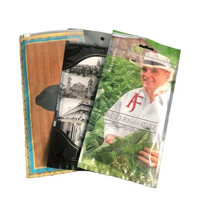 MOPP VMPET PE συσκευασία τσιγάρα σακούλα παραβίαση προφανή χαρακτηριστικά για την ενίσχυση της ασφάλειας και την εμπιστοσύνη των καταναλωτών σε συσκευασμένα πούρα