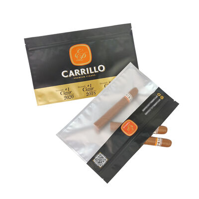 MOPP PE Material Structure Cigar Humidor Bags Cigar Moisturizing Plastic Zipper Bags Durable Moisture Control Bags