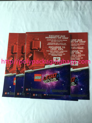 Πλαστική διαφανής SGS τσαντών συσκευασίας αυτοκόλλητη τυπωμένη συνήθεια προσιτότητα Rohs