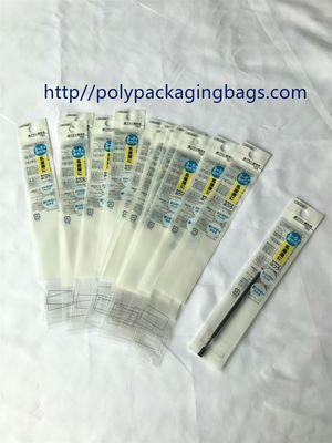 Προσαρμοσμένο OPP αυτοκόλλητο επικεφαλής ξαναγέμισμα καρτών χρώματος πλαστικών τσαντών σύνθετο