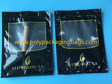SGS η μαύρη ενυδατική τσάντα μπορεί να κρατήσει τις τσάντες 4-6/πούρο με το διαφανές παράθυρο