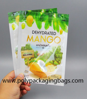 Ένα δευτερεύον διαφανές αργιλίου φύλλων αλουμινίου τροφίμων μόνιμο τσαντών locknut φερμουάρ πολυεστέρα πλαστικό ξηρό - συσκευασία φρούτων