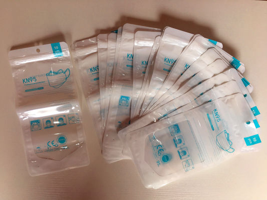 Μίας χρήσης Gravure Ziplock σακουλών φερμουάρ εκτύπωσης CPP πλαστικές συσκευάζοντας τσάντες μασκών